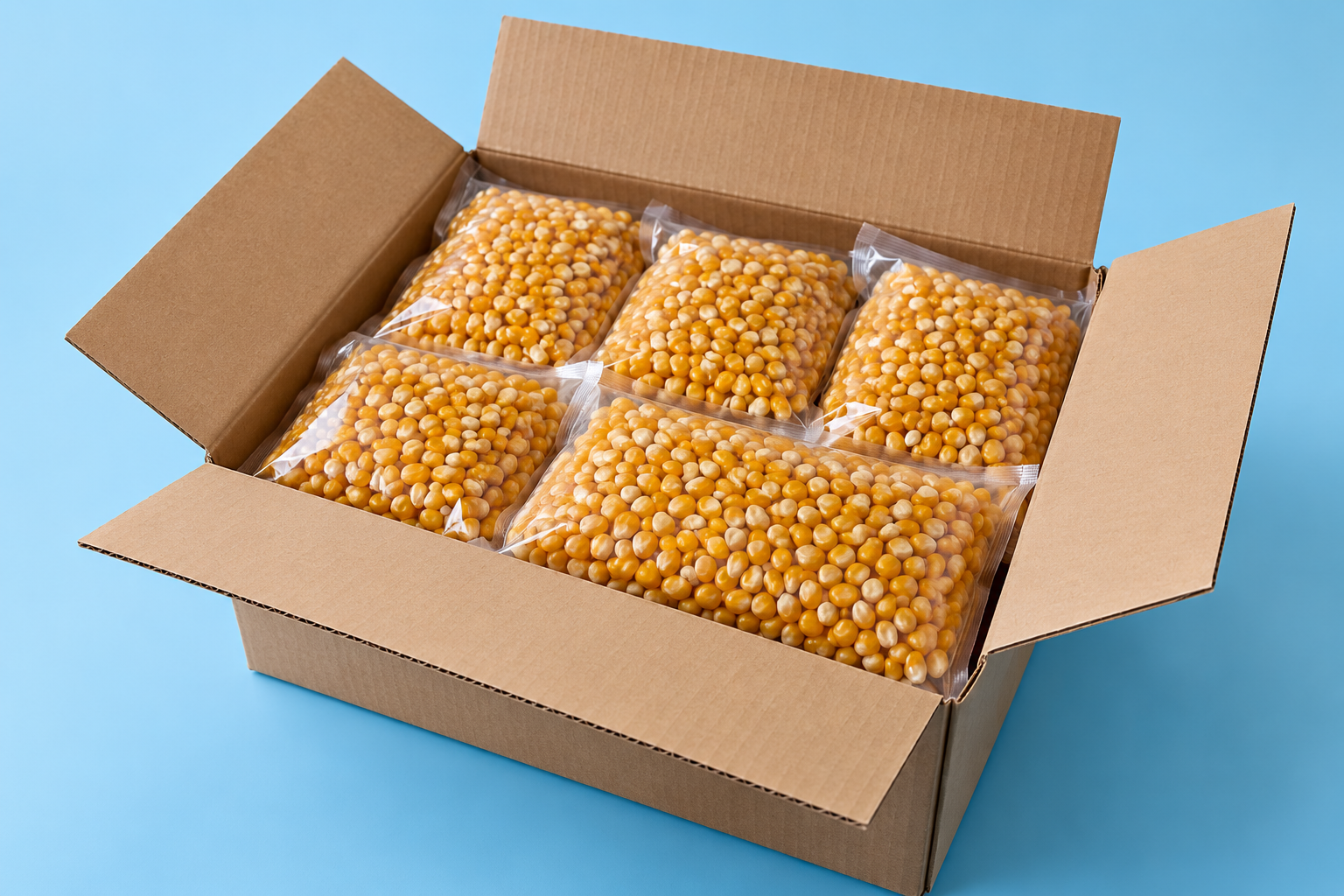 Flavoured popping corn supply